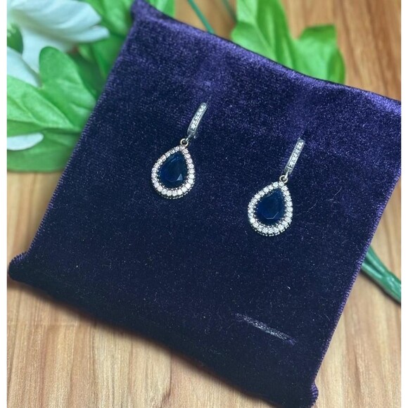 925 Sterling Silver Turkish Vintage Earrings for Women, NEW, Antique, Handmade - Picture 1 of 4